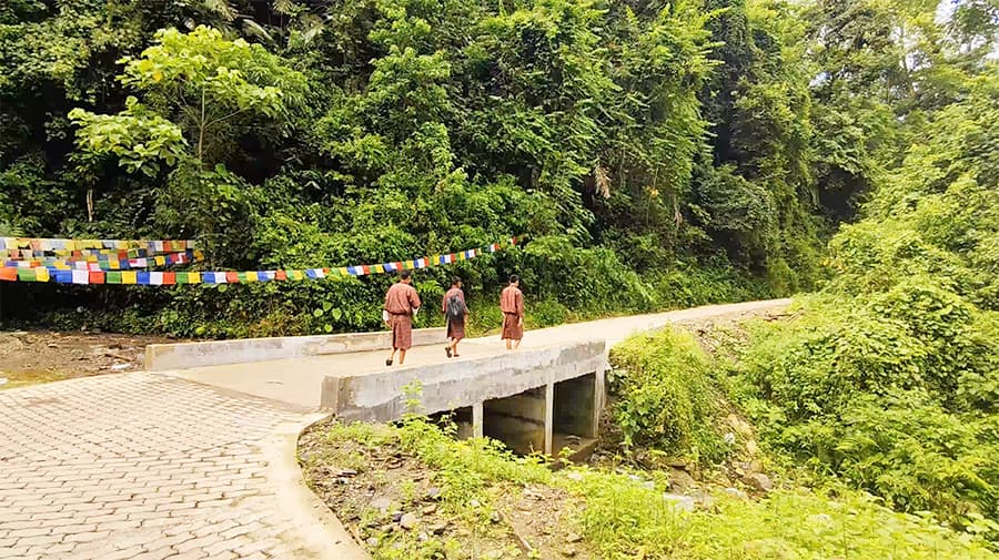 New paver block road ends years of monsoon disruptions in Garpawoong village
