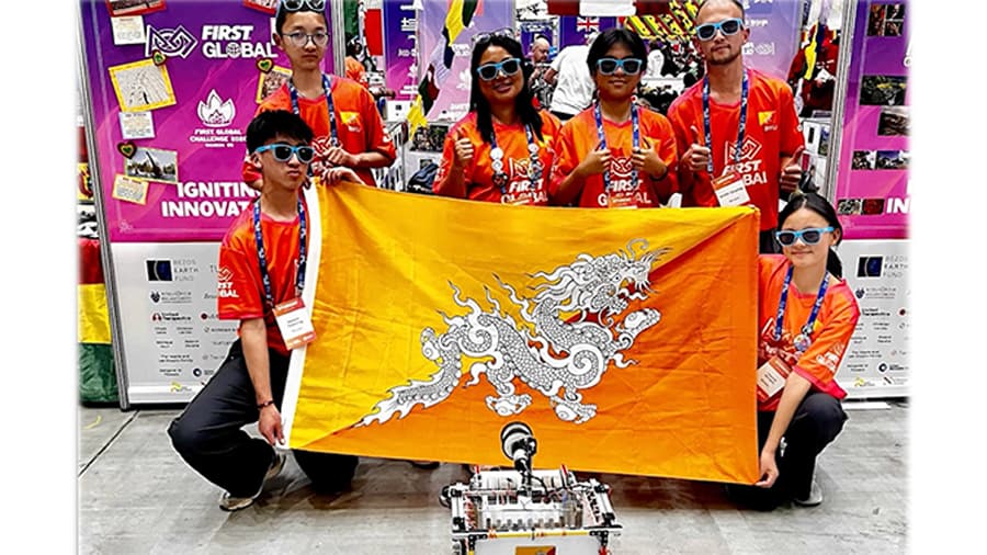 Team Bhutan wins two awards at FIRST Global Challenge 2026 in South Korea