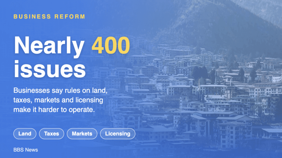 Government identifies nearly 400 issues affecting businesses
