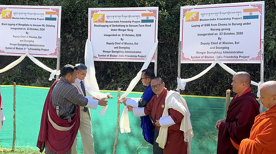 Monggar prioritises road improvement under High Impact Community Development projects